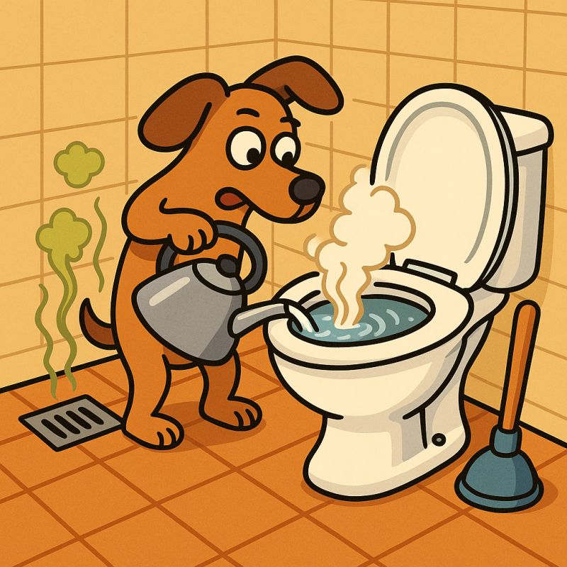Boiling Water Drain Fixes – Natural, Cheap & Septic-Safe DIY Smell Solution